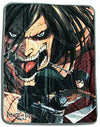 EREN & MIKASA SUBLIMATION THROW BLANKET - Sweets and Geeks