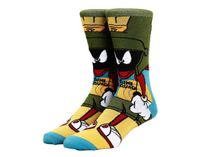 Space Jam: A New Legacy Marvin the Martian 360 Character Socks - Sweets and Geeks