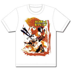 COWBOY BEBOP SPIKE & CREW MENS SUBLIMATION T-SHIRT - Sweets and Geeks