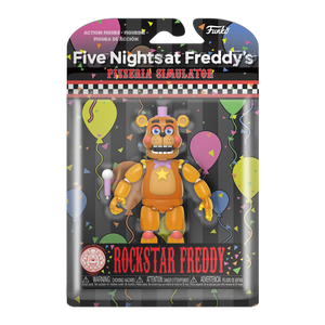 Five Nights at Freddy's - Rockstar Freddy Action Figure (Glow in the Dark) - Sweets and Geeks