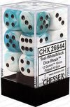Chessex Gemini 16mm D6 Dice Block (12 Dice) - Sweets and Geeks