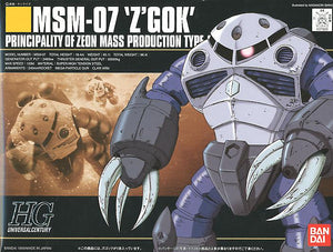 Mobile Suit Gundam HGUC MSM-07 Z'Gok 1/144 Scale Model Kit - Sweets and Geeks