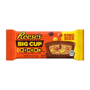 Reese's Big Cup W/ Reese's Pieces King Size 2.8oz - Sweets and Geeks