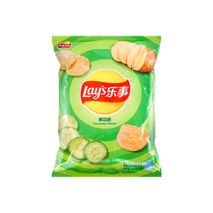 Lay's Potato Chips Cucumber Flavor 70g - Sweets and Geeks