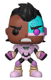 Funko Pop! Teen Titans Go! - Cyborg (The Night Begins To Shine) #605 - Sweets and Geeks