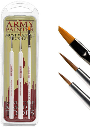 The Army Painter Most Wanted Brush Set - Sweets and Geeks