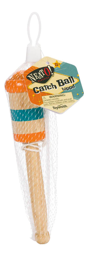 Wooden Catch Ball - Sweets and Geeks