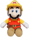 Little Buddy 1731 Super Mario Maker 2 - Builder Mario Plush, 10" - Sweets and Geeks
