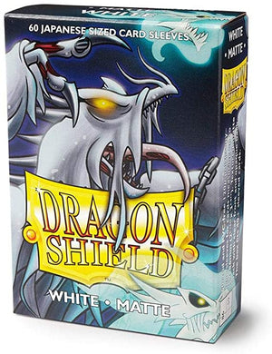 Dragon Shield Small Matte Sleeves - White - Sweets and Geeks