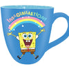 Spongebob Imagination Rainbow 18oz. Ceramic Mug - Sweets and Geeks
