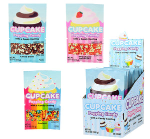 CUPCAKE POPPING CANDY - Sweets and Geeks