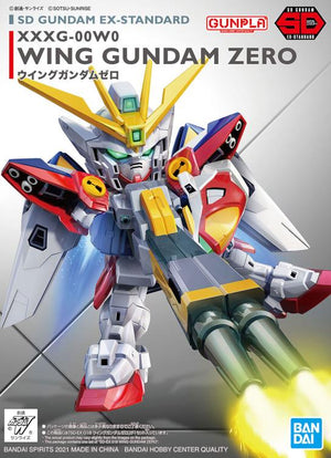 Gundam Wing: Endless Waltz SD Ex Standard Wing Gundam Zero Model Kit - Sweets and Geeks