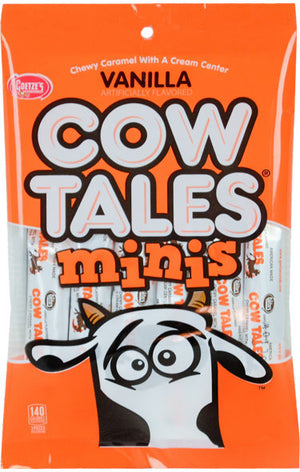 Mini Vanilla Caramel Cow Tales - Sweets and Geeks