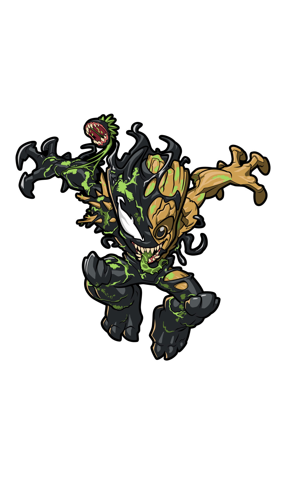 Spider-Man: Maximum Venom - Venomized Groot FigPin – Sweets and Geeks