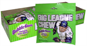 BIG LEAGUE CHEW SOUR APPLE PEG BAG 2.12 OZ - Sweets and Geeks