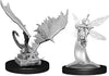 Dungeons & Dragons Nolzur`s Marvelous Unpainted Miniatures: W9 Sprite & Pseudodragon - Sweets and Geeks