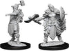 Dungeons & Dragons Nolzur`s Marvelous Unpainted Miniatures: W9 Female Half-Orc Barbarian - Sweets and Geeks
