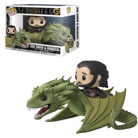 Funko Pop Rides: Game of Thrones - Jon Snow & Rhaegal - Sweets and Geeks