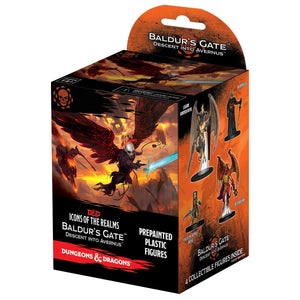 Dungeons & Dragons Fantasy Miniatures: Icons of the Realms Set 12 Baldur`s Gate Descent into Avernus Booster Pack - Sweets and Geeks