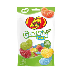 Jelly Belly Assorted Sour Gummies 7oz Bag - Sweets and Geeks