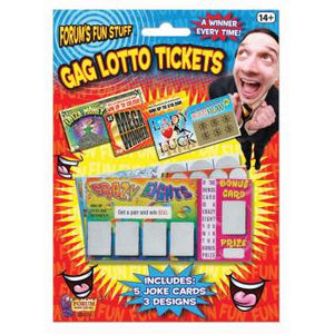 GAG LOTTO TICKETS - Sweets and Geeks