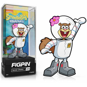 SpongeBob SquarePants Sandy Cheeks FiGPiN Classic Enamel Pin - Sweets and Geeks