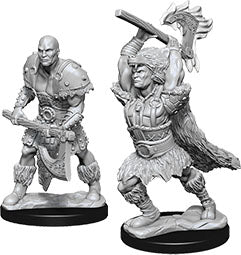 Dungeons & Dragons Nolzur`s Marvelous Unpainted Miniatures: W10 Male Goliath Barbarian - Sweets and Geeks