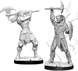 Dungeons & Dragons Nolzur`s Marvelous Unpainted Miniatures: W10 Female Goliath Barbarian - Sweets and Geeks