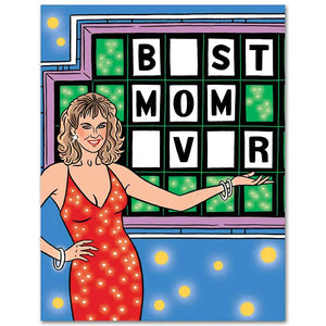 Best Mom Ever Mother's Day Card (Blank) - Sweets and Geeks