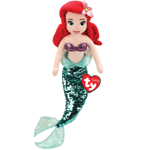 Ty Disney - Ariel from The Little Mermaid Sparkle Beanie Baby - Sweets and Geeks