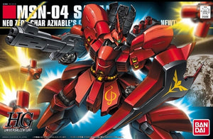 Gundam HGUC 1/144 MSN-04 Sazabi Model Kit - Sweets and Geeks