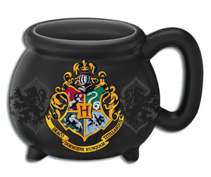 Harry Potter Hogwarts Crest Ceramic 3D Sculpted Mug - Sweets and Geeks