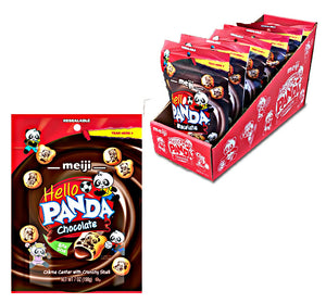 Hello Panda Large Stand Up Pouch - Chocolate - Sweets and Geeks