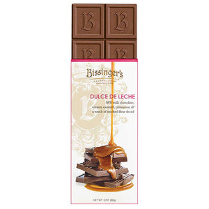 Bissinger's Milk Dulce De Leche Chocolate Bar 3oz - Sweets and Geeks