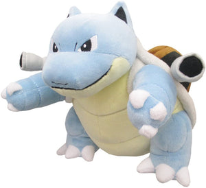 Sanei Pokemon All Star Collection Blastoise Plush, 7" - Sweets and Geeks