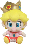 Super Mario All Star Collection 1249 Baby Peach Plush, 5" - Sweets and Geeks