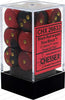 Chessex Gemini 16mm D6 Dice Block (12 Dice) - Sweets and Geeks