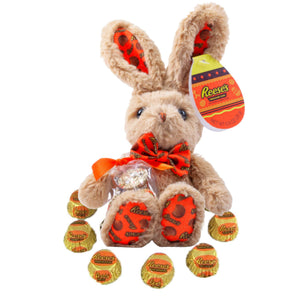 Reese's Easter Bunny Plush with Chocolate - Sweets and Geeks