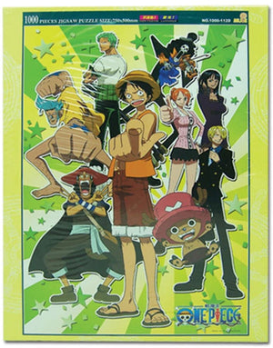 One Piece 1000PC Group Jigsaw Puzzle (Glow In The Dark) - Sweets and Geeks