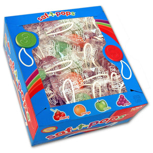Saf-T-Pops 100 ct box - assorted flavors - Sweets and Geeks