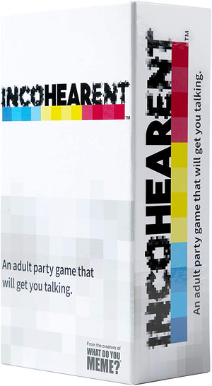 Incohearent - The Party Game Where You Compete to Guess The Gibberish - by What Do You Meme? - Sweets and Geeks
