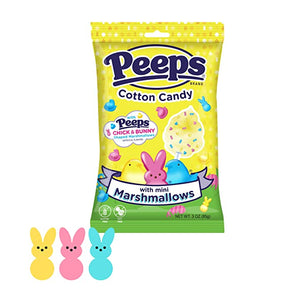 Peeps Cotton Candy W/ Mini Marshmallows 3oz - Sweets and Geeks