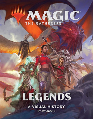 Magic: The Gathering: Legends: A Visual History Hardcover - Sweets and Geeks