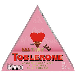 Tiny Toblerone Valentine Gift Box 6.7oz - Sweets and Geeks