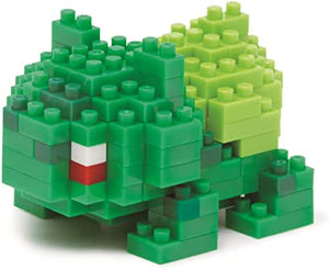 Kawada NBPM-018 nanoblock Pokemon Bulbasaur - Sweets and Geeks