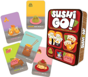 Sushi Go! - The Pick and Pass Card Game - Sweets and Geeks