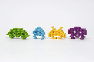 Kawada Nanoblock: Space Invaders - Invaders - Sweets and Geeks