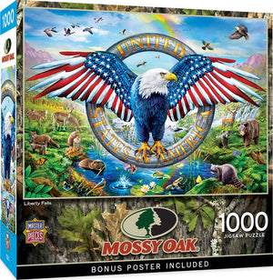 MOSSY OAK - LIBERTY FALLS 1000 PIECE PUZZLE - Sweets and Geeks