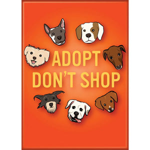 Adopt Dogs Magnet - Sweets and Geeks