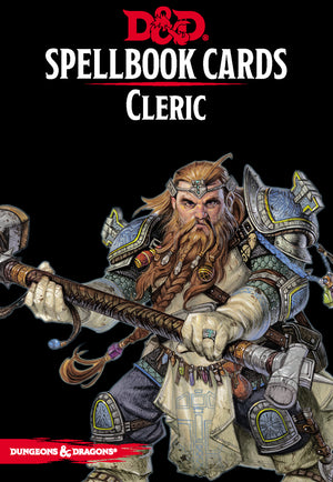 Dungeons and Dragons RPG: Spellbook Cards - Cleric - Sweets and Geeks